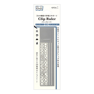 Midori Chiratto Clip Ruler