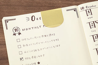 Midori Chiratto Clip Ruler Decorative Pattern