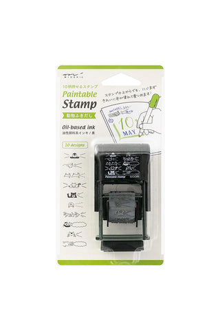 Midori Color-In Planner Rotary Animals