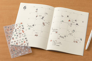 Midori Colorful Cats Planner Stickers