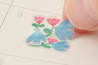 Midori Floral Pattern Planner Stickers