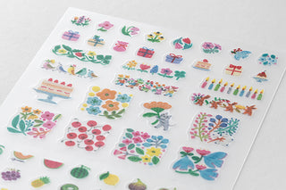 Midori Floral Pattern Planner Stickers