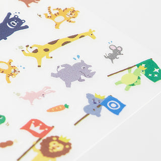 Midori Goal Animal Planner Stickers