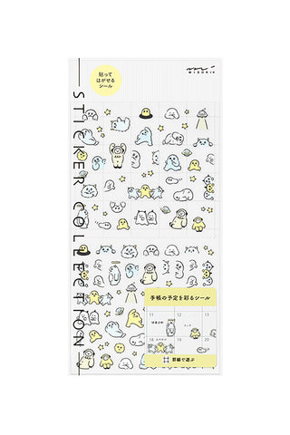 Midori Little Monsters Planner Stickers