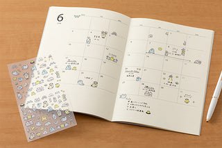 Midori Little Monsters Planner Stickers