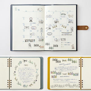 Midori Paintable Rotary Stamp Dial Animal Lists