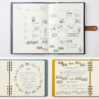 Midori Paintable Rotary Stamp Dial Flowers & Birds