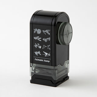 Midori Paintable Rotary Stamp Dial Flowers & Birds