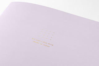Midori Soft Color A5 Notebook Purple