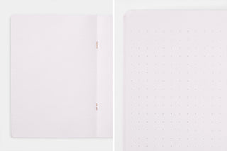 Midori Soft Color A5 Notebook Purple