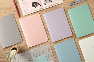 Midori Soft Color A5 Notebook Purple