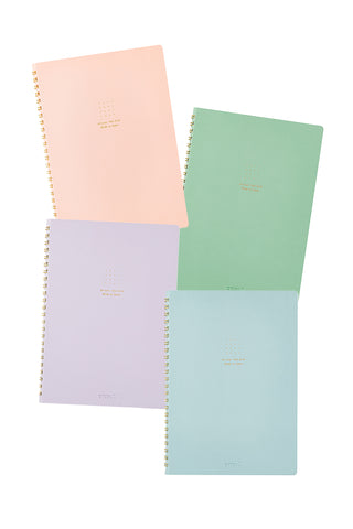 Midori Soft Color A5 Spiral Notebook