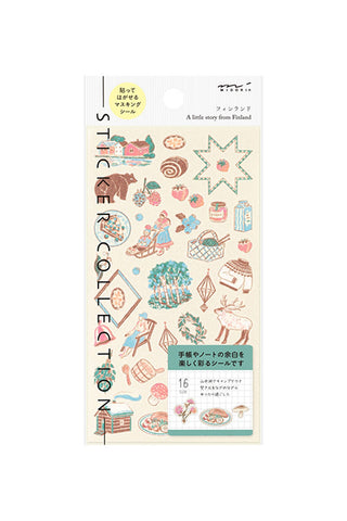 Midori Story from Finland Planner Stickers