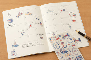 Midori Story from Finland Planner Stickers