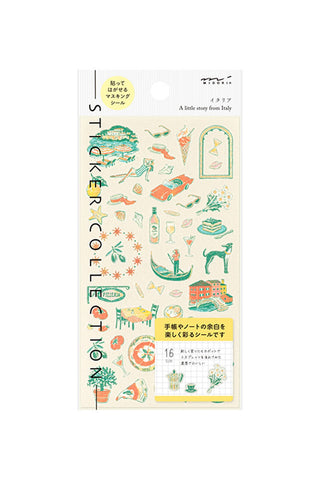 Midori Story from Italy Planner Stickers