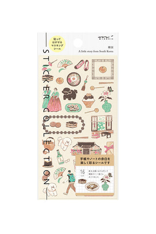 Midori Story from Korea Planner Stickers