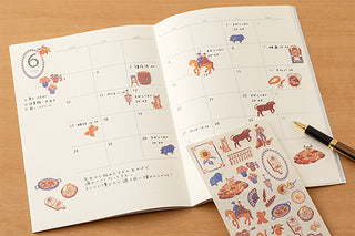 Midori Story from Spain Planner Stickers