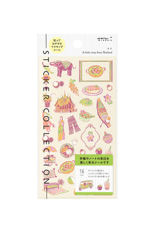 Midori Story from Thailand Planner Stickers