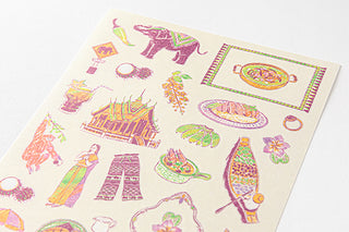 Midori Story from Thailand Planner Stickers