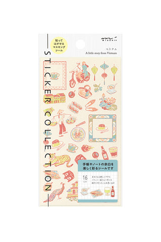 Midori Story from Vietnam Planner Stickers