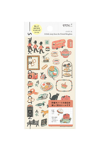 Midori Story from the United Kingdom Planner Stickers