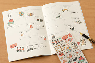 Midori Story from the United Kingdom Planner Stickers