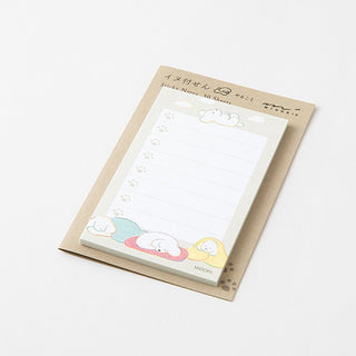 Midori To-Do Sticky Notes Natsumi Dog