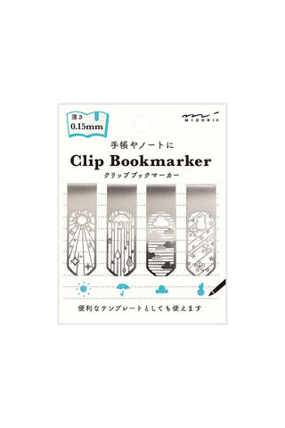 Midori Weather Bookmark Clips