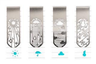 Midori Weather Bookmark Clips