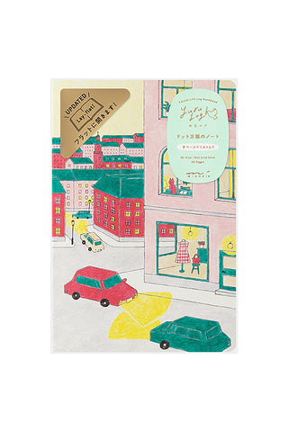 Midori Yuru Log B6 Dot Grid Notebook Daily Life