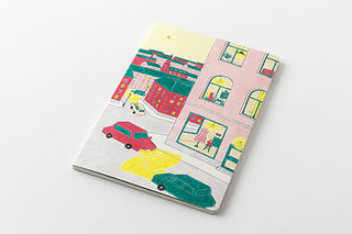 Midori Yuru Log B6 Dot Grid Notebook Daily Life