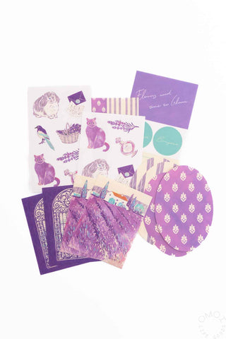 Midori Decoration Sticker Purple Theme