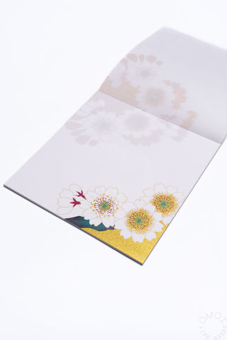 Midori Nature Letter Collection Gold Cherry Blossom