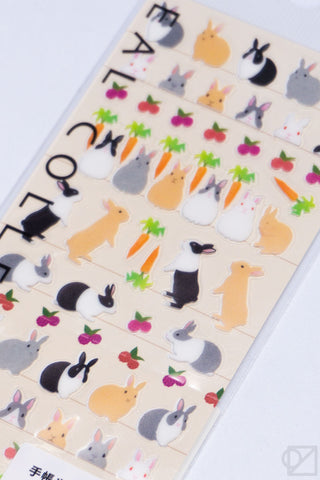 Midori Rabbit Planner Stickers