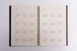 Mnemosyne 2025 Monthly A5 Diary with Notepad & Cover