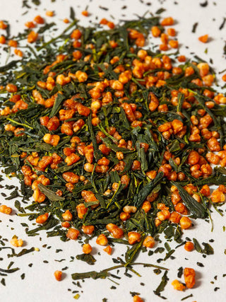 Morihata Organic Loose Leaf Green Tea Genmaicha