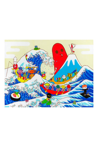 Naoshi 13x19 Art Print The Great Tako Wave