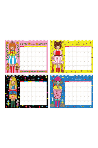 Naoshi 2026 Wall Calendar