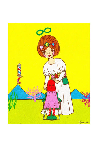 Naoshi 8x10 Art Print Tarot Strength