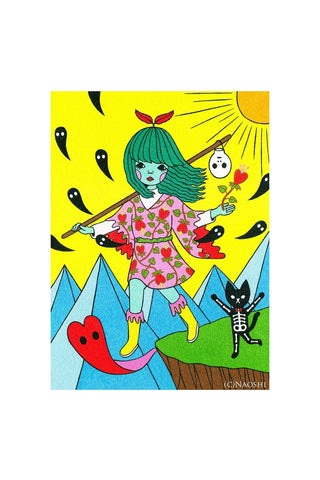 Naoshi 8x10 Art Print Tarot The Fool