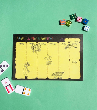 Nice Week Desk Planner