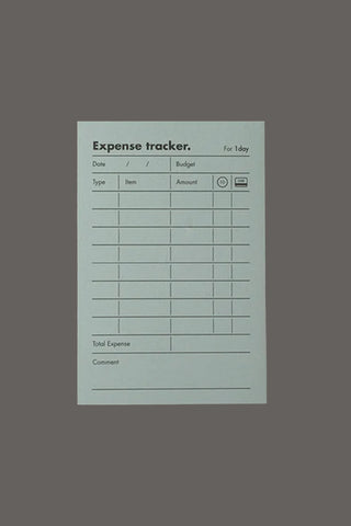 O,LD! Happier Memo Pad Expense Tracker