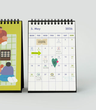 O, LD! 2026 Desk Calendar Mini