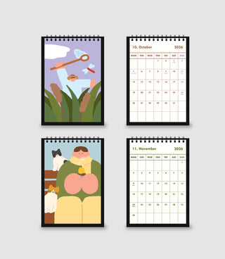 O, LD! 2026 Desk Calendar Mini