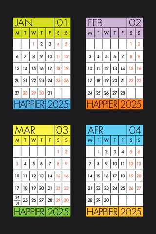 O,LD! 2025 Calendar Sticker