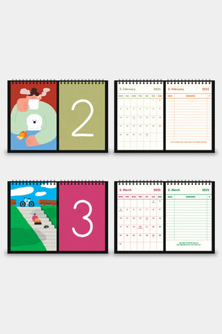 O,LD! 2025 Desk Calendar