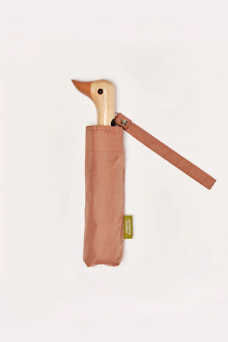 Original Duckhead Compact Duck Umbrella Mocha Mousse