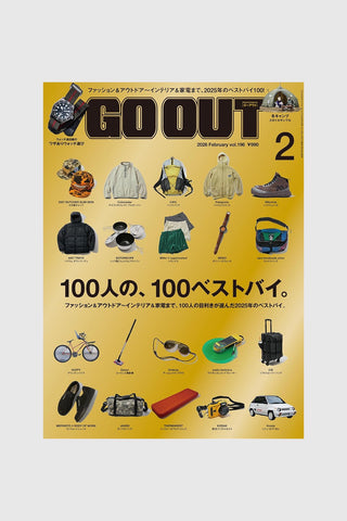 Outdoor Style GO OUT February 2026 vol. 196