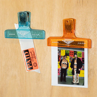PENCO Clampy Plastic Glitter Binder Clips