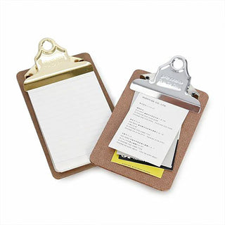 PENCO Clipboards Of the Old School Gold Clip